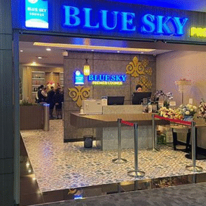 lounge blue sky